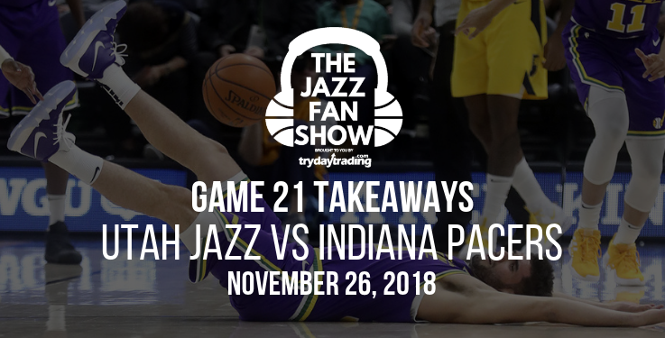 Utah Jazz vs Indiana Pacers