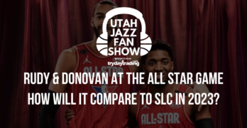 Rudy Gobert and Donovan Mitchell All Star Game