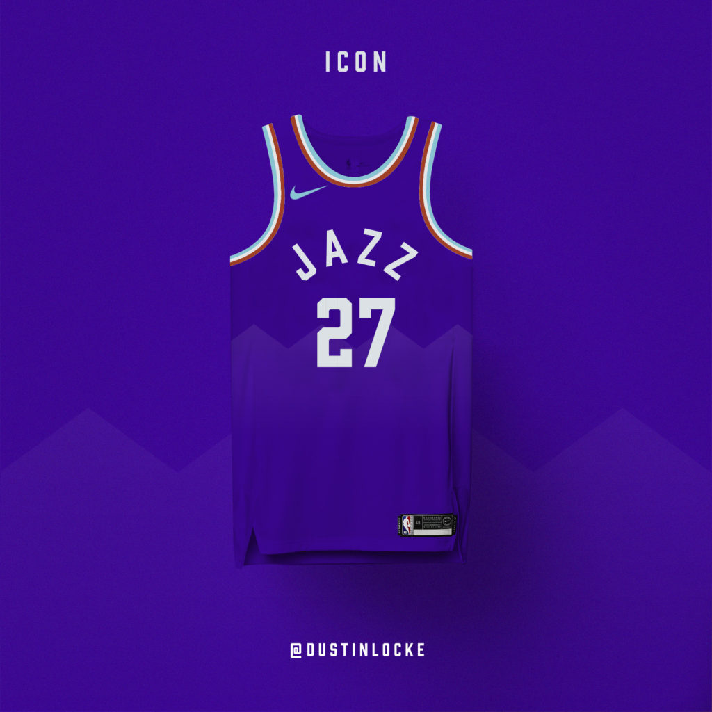 Utah Jazz Jersey Concept